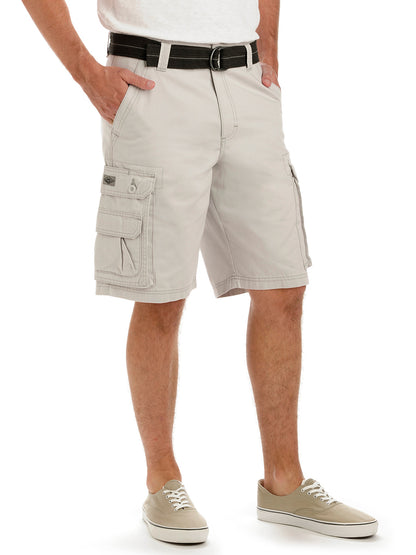 Men's Dungarees Belted Wyoming Cargo Short - Cadet Gray