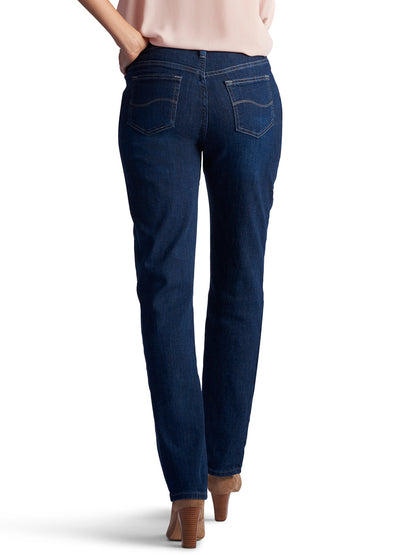 Women's Stretch Relaxed Fit Straight Leg Jeans - Authentic Nordic