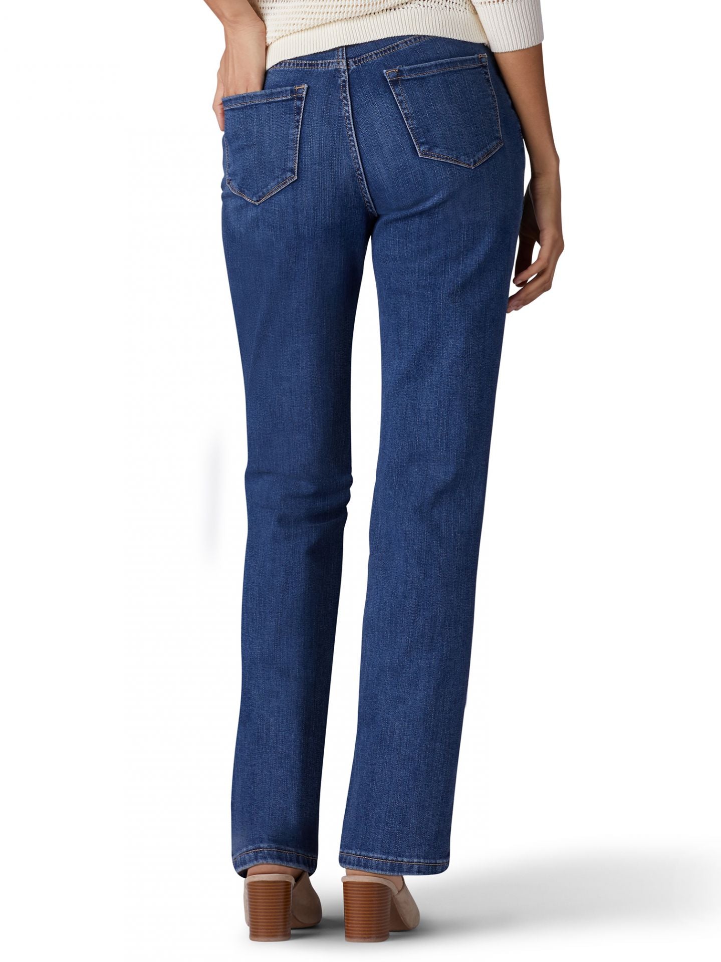 Women's Instantly Slims Classic Relaxed Fit Straight Leg Jean - Seattle