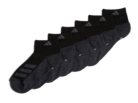 Youth Cushioned Angle Stripe Low Cut 6-Pack Socks
