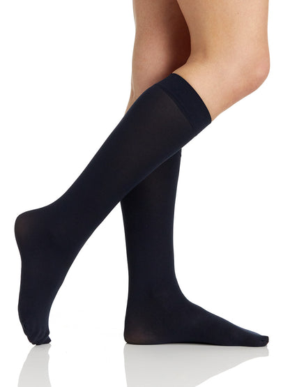 Opaque Trouser Sock with Sandalfoot Toe