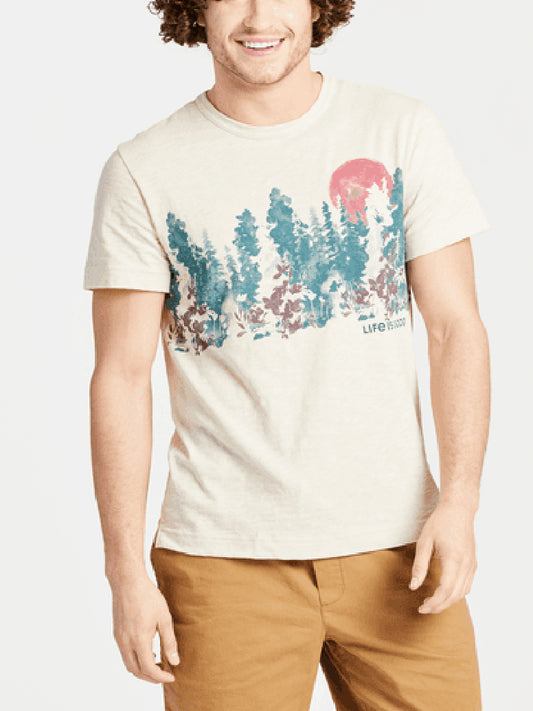 Textured Slub Wilderness Tee Shirt