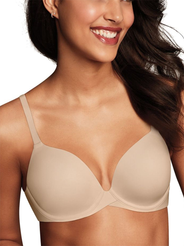 Buy Maidenform Women's One Fabulous Fit 2.0 Tailored Demi Bra, Paris Nude,  34A at