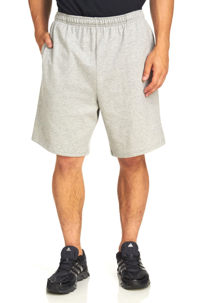Mens 8 inch Classic Cotton Pocket Shorts