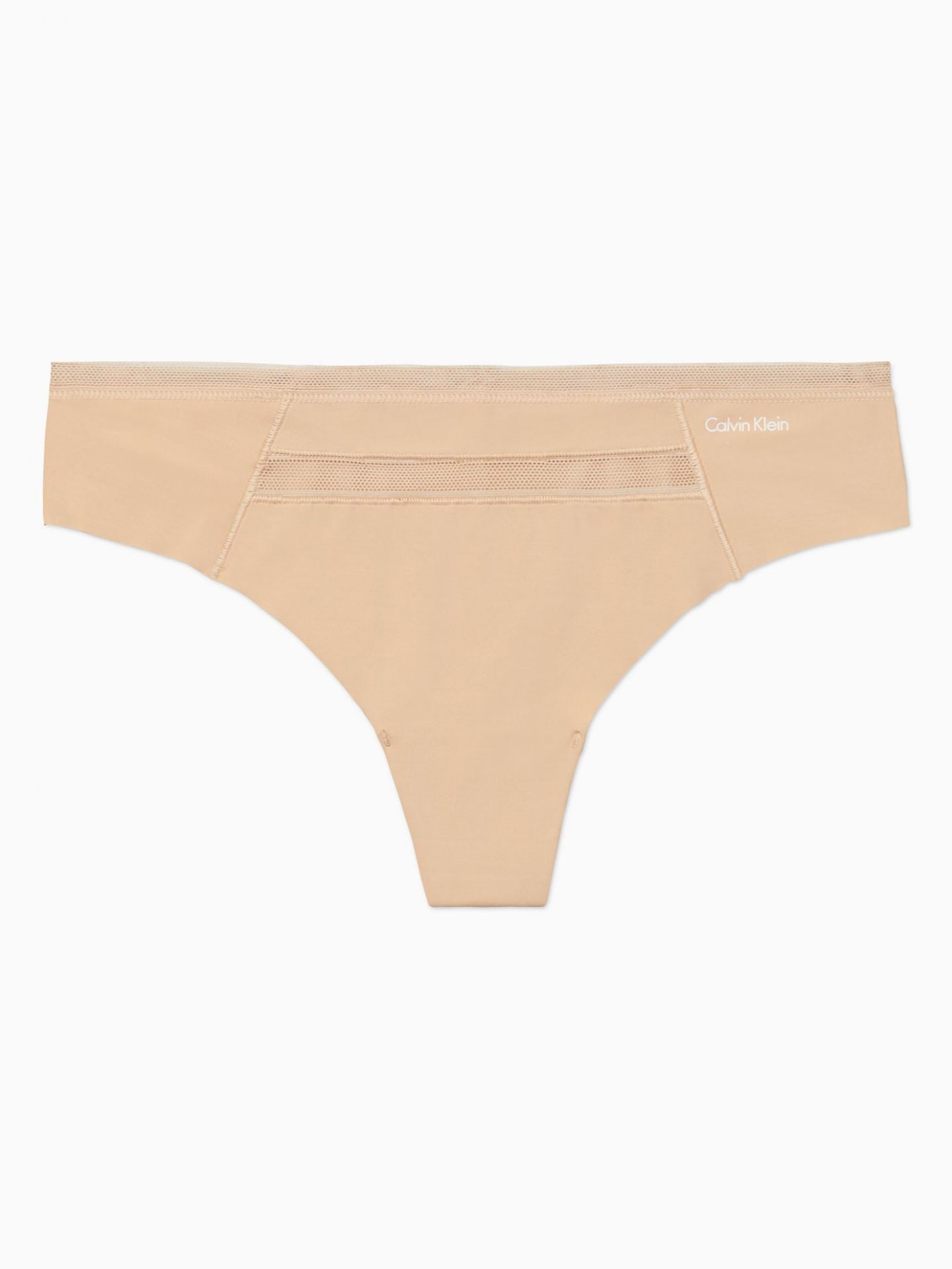 Women's Invisibles With Mesh Thong