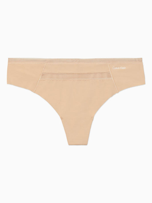 Women's Invisibles With Mesh Thong